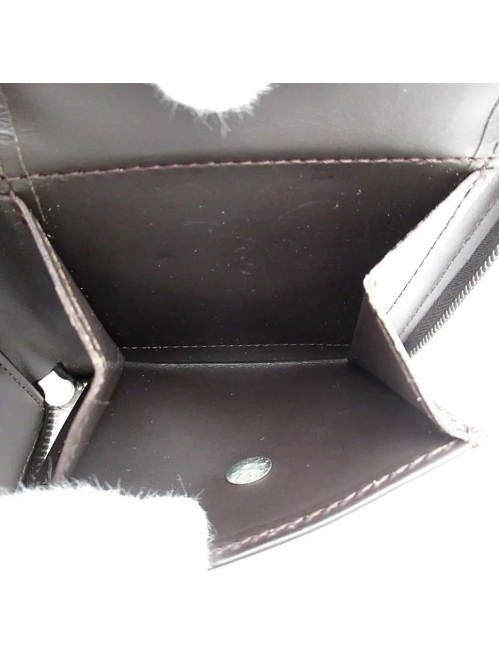 Louis Vuitton Portovie Mone Gip Monogram Glace Cafe Shoulder